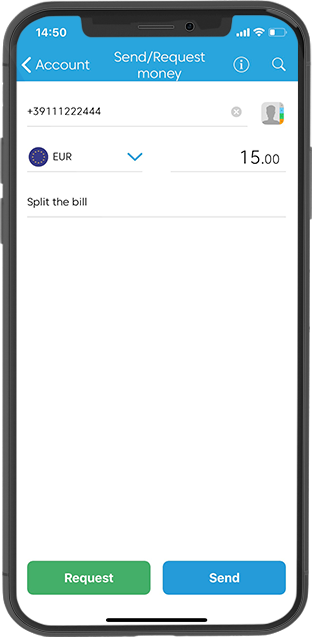 Free P2P transfers